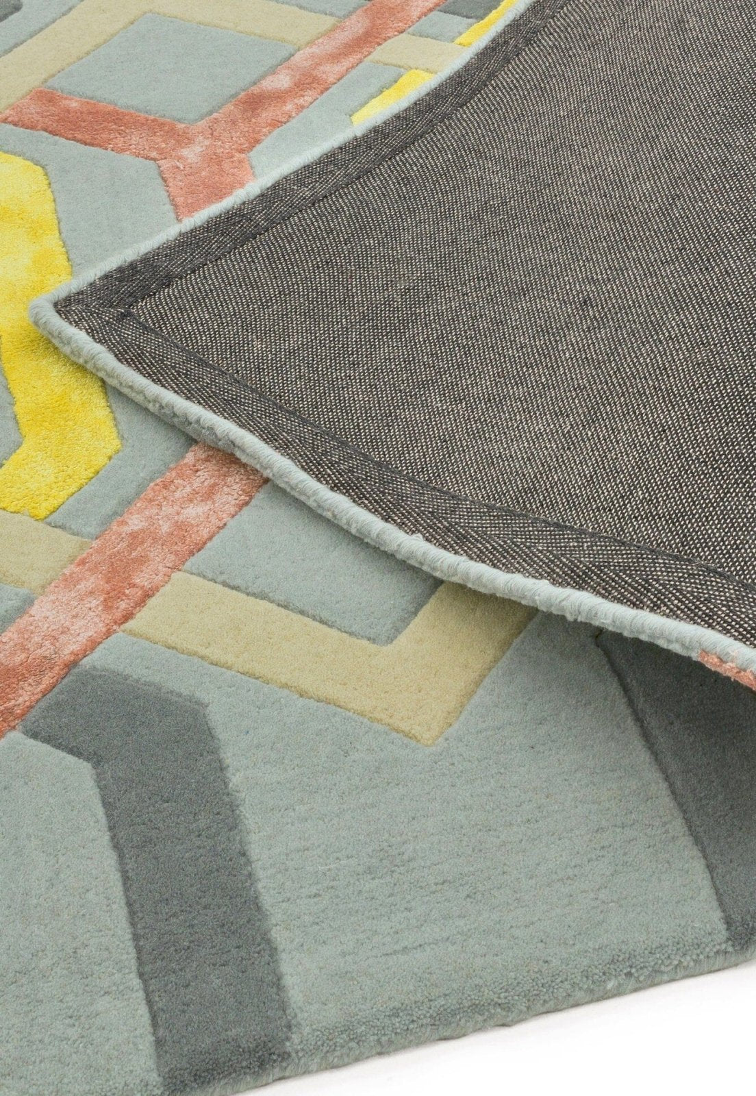 Matrix Hexagon Silver MAX67 Rug – Love-Rugs