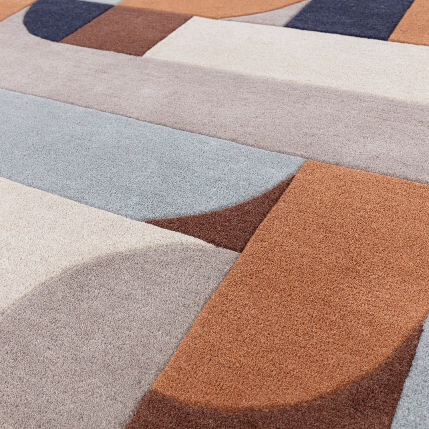 Matrix Klotski Terracotta MAX88 Rug – Love-Rugs