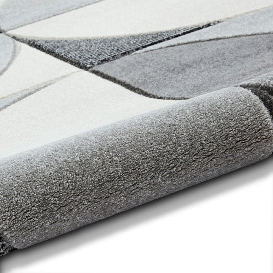 Matrix MT63 Grey/Black Rug - Love-Rugs alternate image