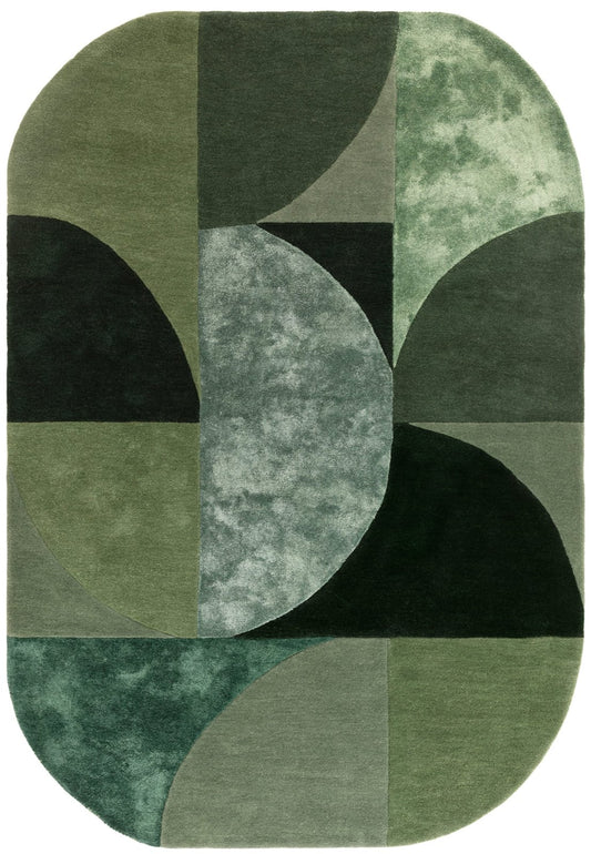 Matrix Oval Forest MAX75 Rug - Love-Rugs