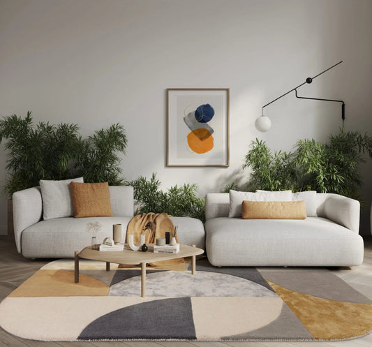 Matrix Oval Sunset MAX76 Rug - Love-Rugs alternate image