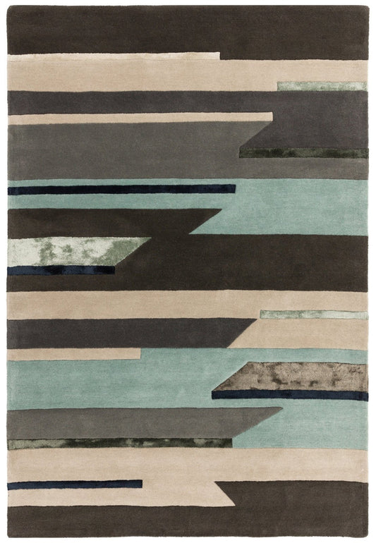 Matrix Rhombus Blue MAX63 Rug - Love-Rugs