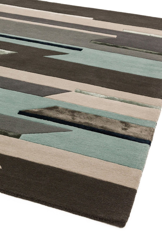 Matrix Rhombus Blue MAX63 Rug - Love-Rugs alternate image
