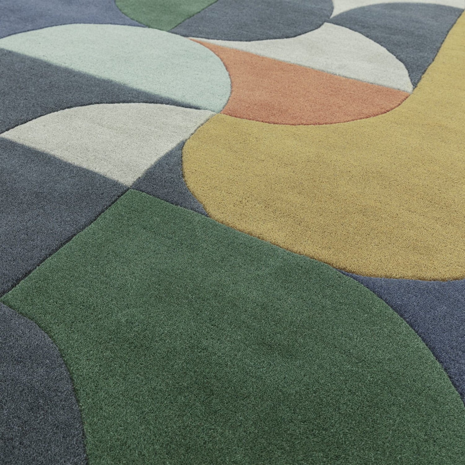 Matrix Statement Navy MAX91 Rug - Love-Rugs