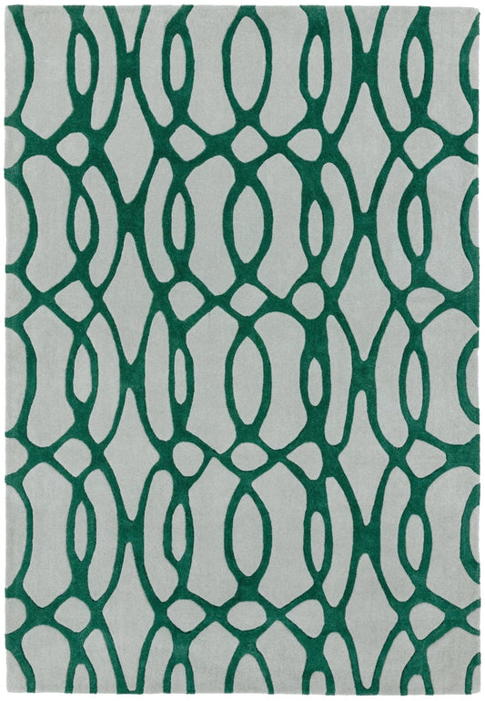 Matrix Wire Green MAX38 Rug - Love-Rugs