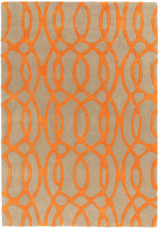 Matrix Wire Orange MAX37 Rug - Love-Rugs alternate image