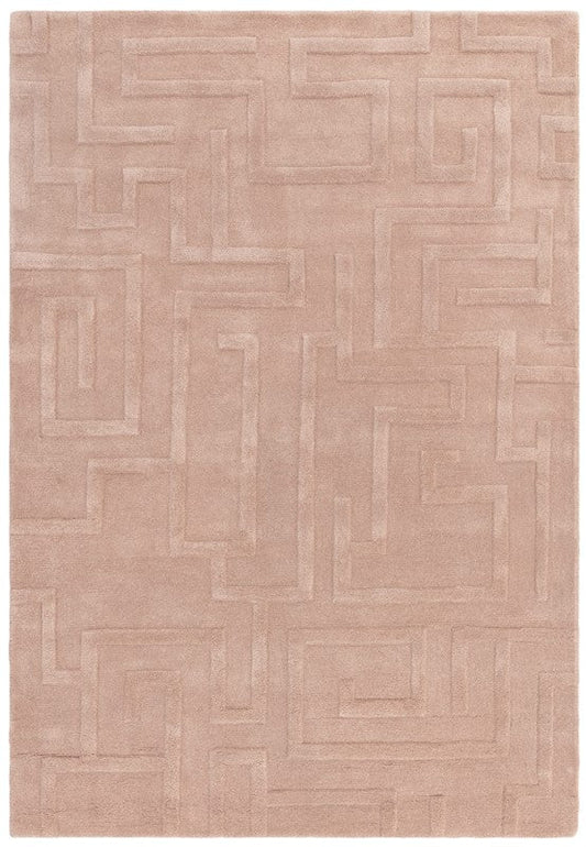Maze Blush Rug - Love-Rugs