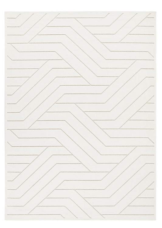 Maze MAZ101 Ivory Rug - Love-Rugs