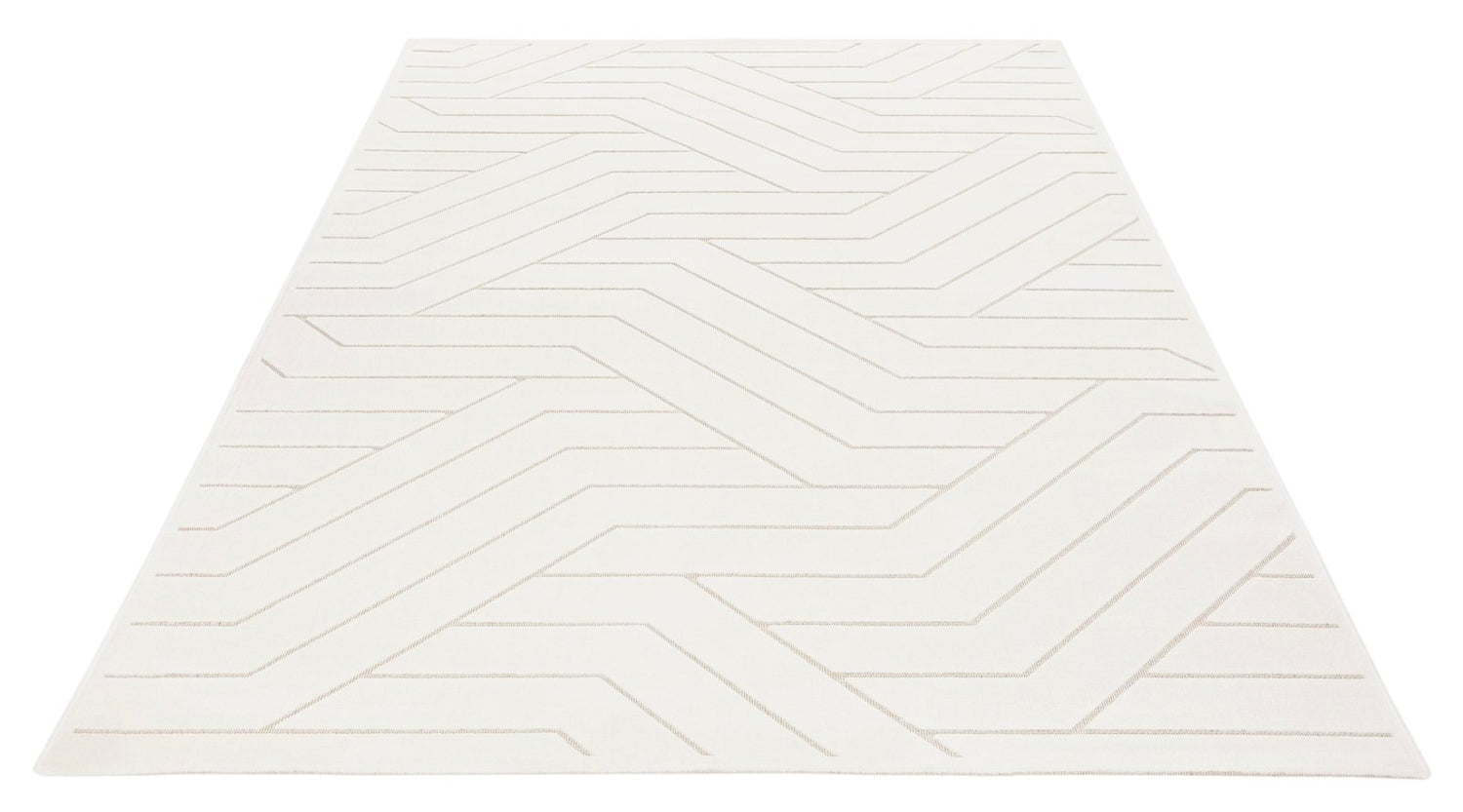 Maze MAZ101 Ivory Rug - Love-Rugs