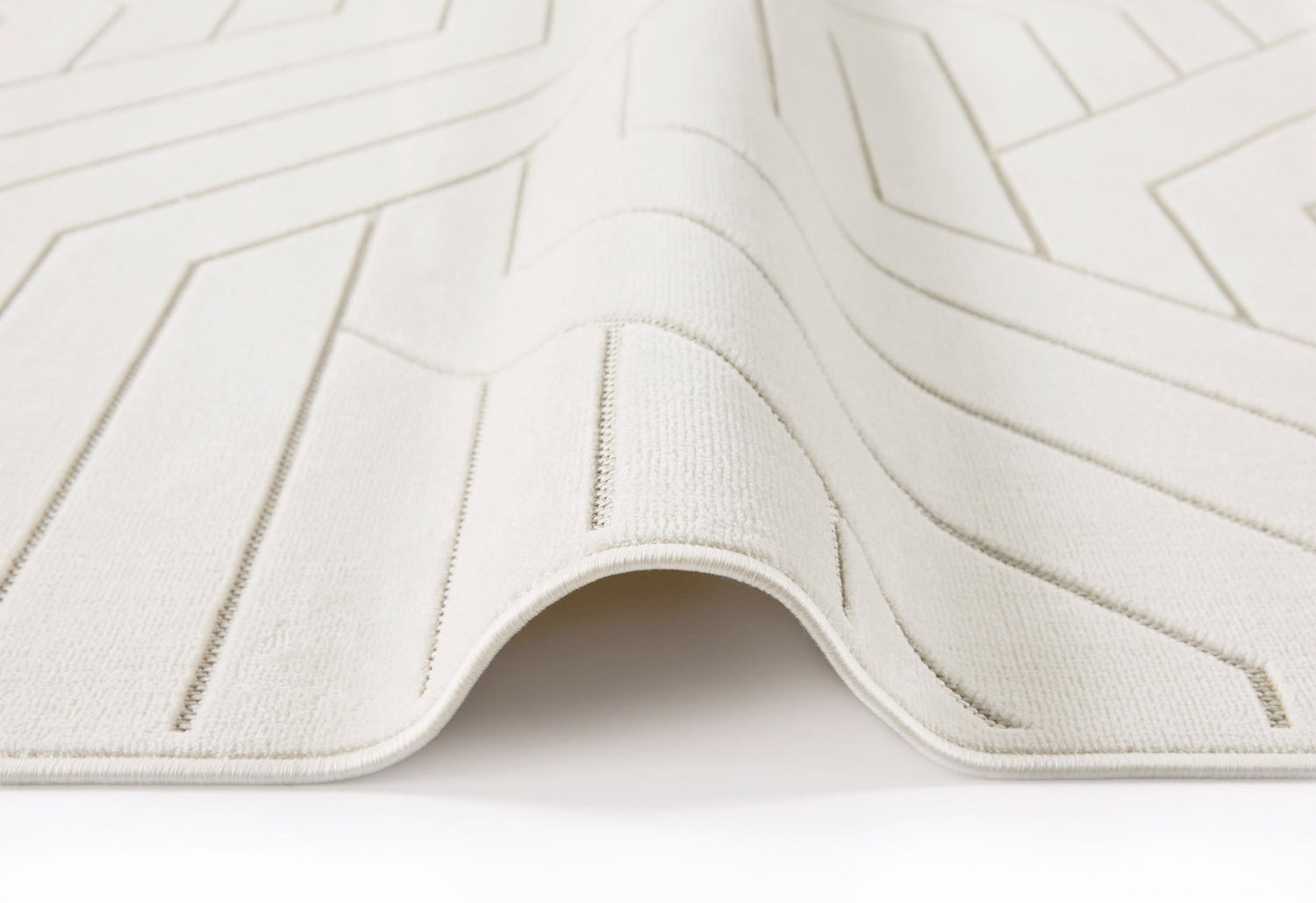 Maze MAZ101 Ivory Rug - Love-Rugs
