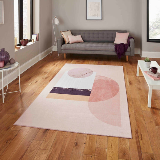 Michelle Collins Michelle Collins Printed Rose AB0157 Rug - Love-Rugs alternate image