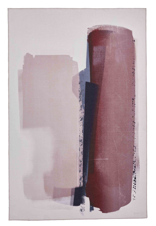 Michelle Collins Michelle Collins Printed Rose Crimson AB0151 Rug - Love-Rugs