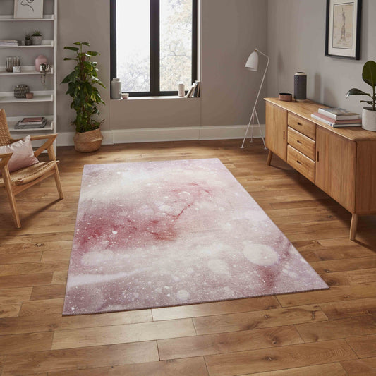 Michelle Collins Michelle Collins Printed Rose OS0077 Rug - Love-Rugs alternate image