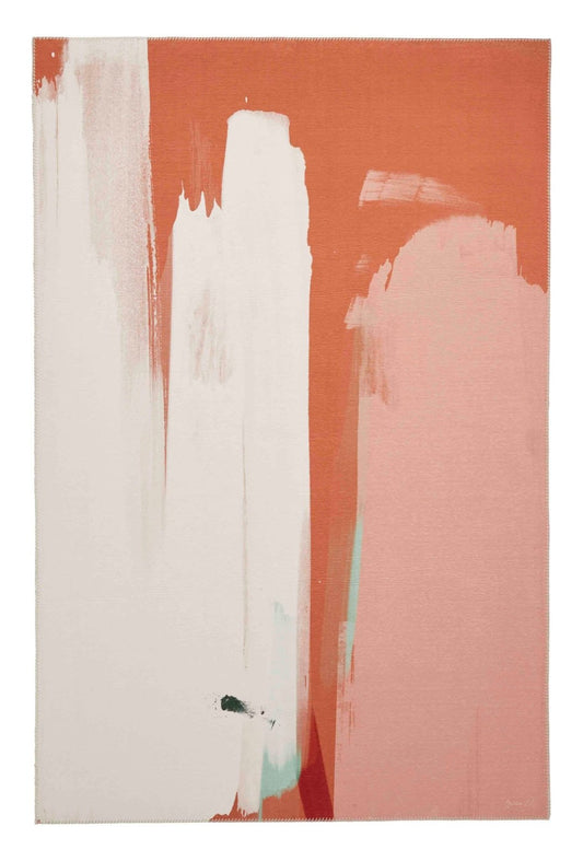Michelle Collins Michelle Collins Printed Terra Ivory AB0156 Rug - Love-Rugs