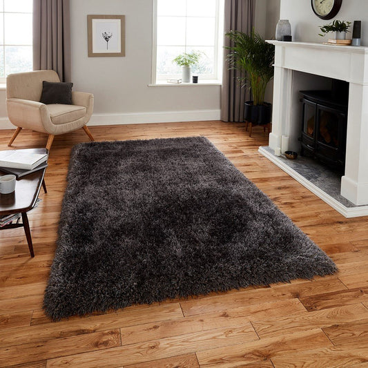 Montana Dark Grey Rug - Love-Rugs
