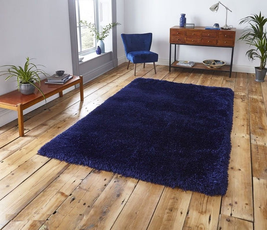 Montana Dark Navy Rug - Love-Rugs