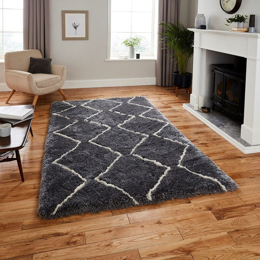 Morocco 3742 Grey/Cream Rug - Love-Rugs alternate image