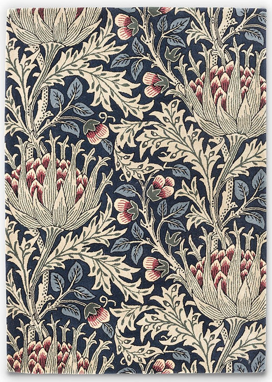 Morris & Co Artichoke Mineral 127108 Rug - Love-Rugs