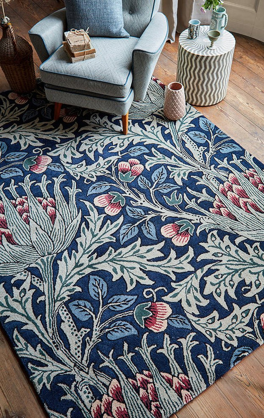Morris & Co Artichoke Mineral 127108 Rug - Love-Rugs alternate image