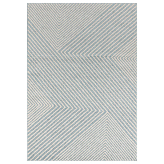 Muse Blue Cross Rug MU19 - Love-Rugs