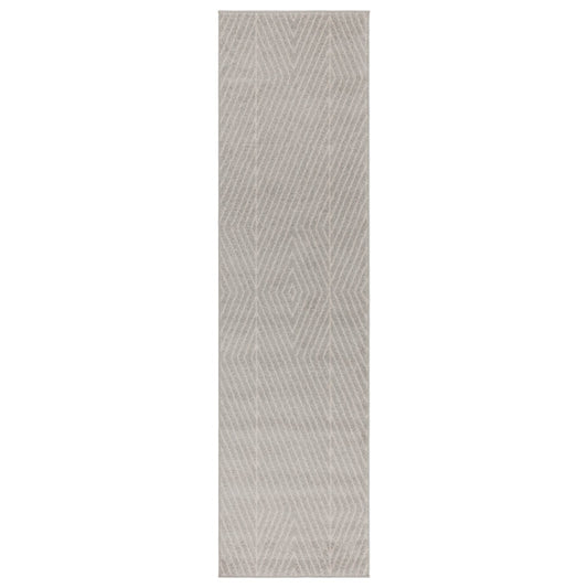 Muse Grey Linear MU09 Runner Rug - Love-Rugs