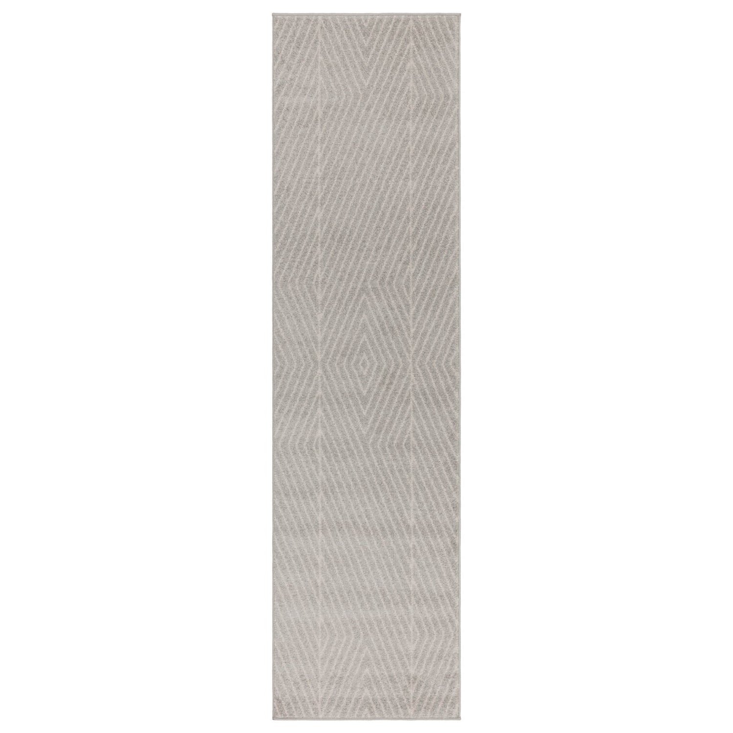 Muse Grey Linear MU09 Runner Rug - Love-Rugs