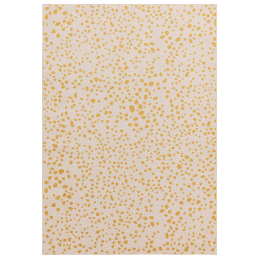 Muse Yellow Spotty Rug MU12 - Love-Rugs