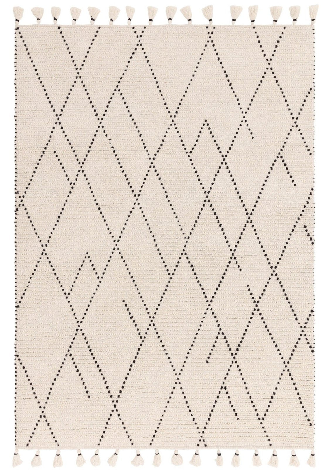 Nepal Cream/Black Linear Rug – Love-Rugs
