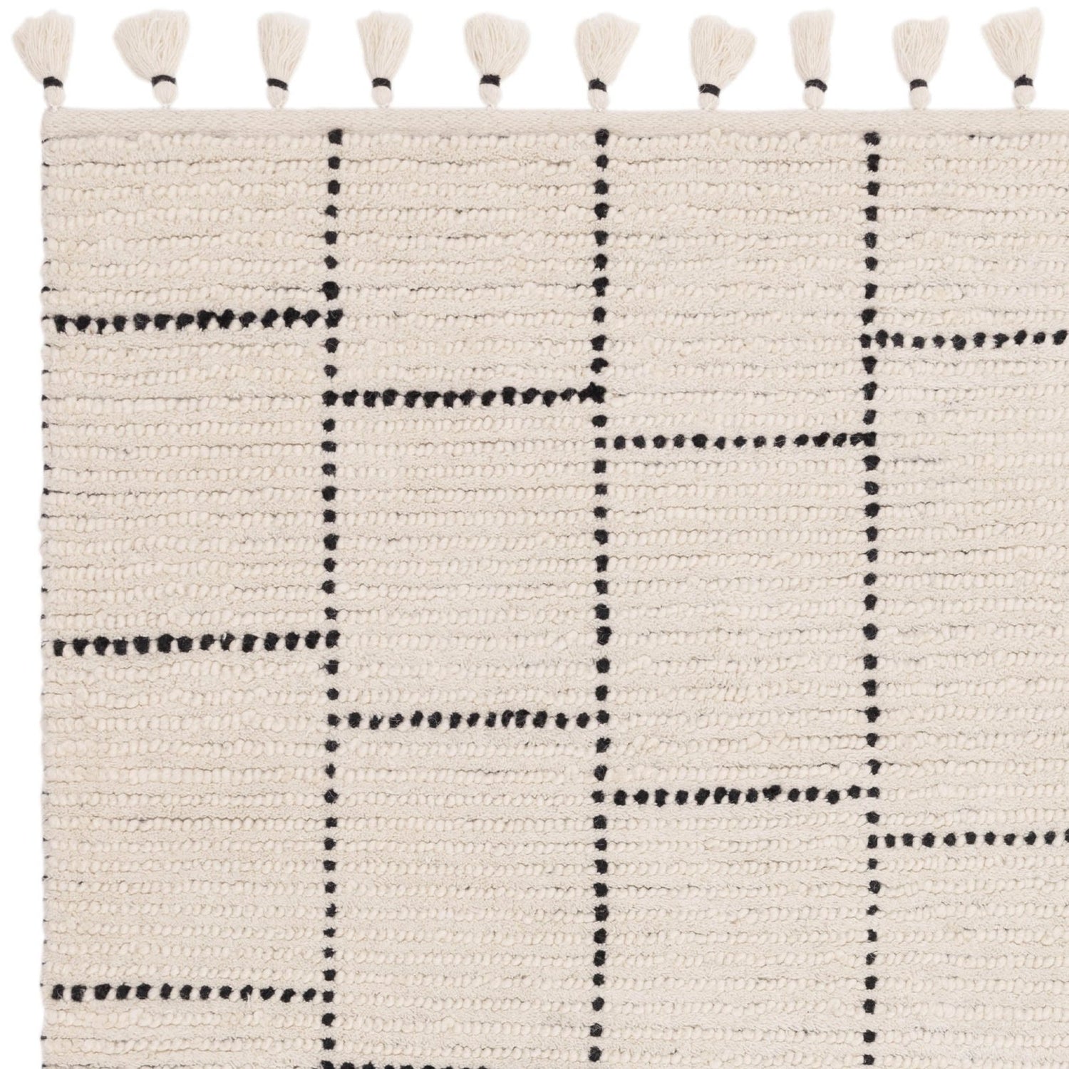 Nepal Cream/Black Tile Rug – Love-Rugs