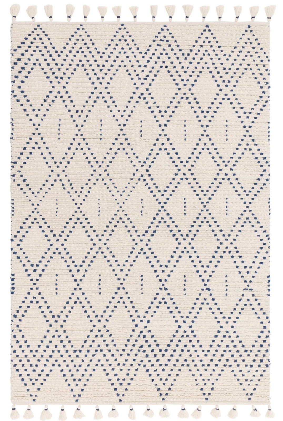 Nepal Cream/Blue Diamond Rug – Love-Rugs