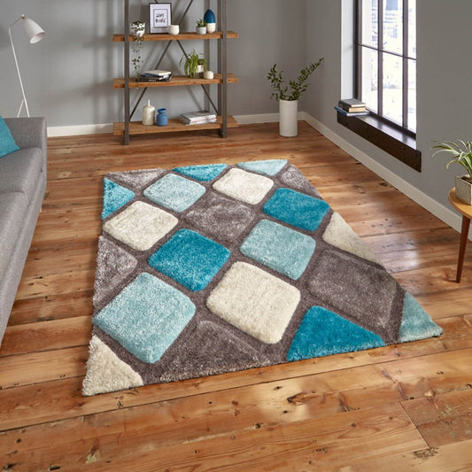 Noble House 9247 - Grey Blue Rug - Love-Rugs alternate image