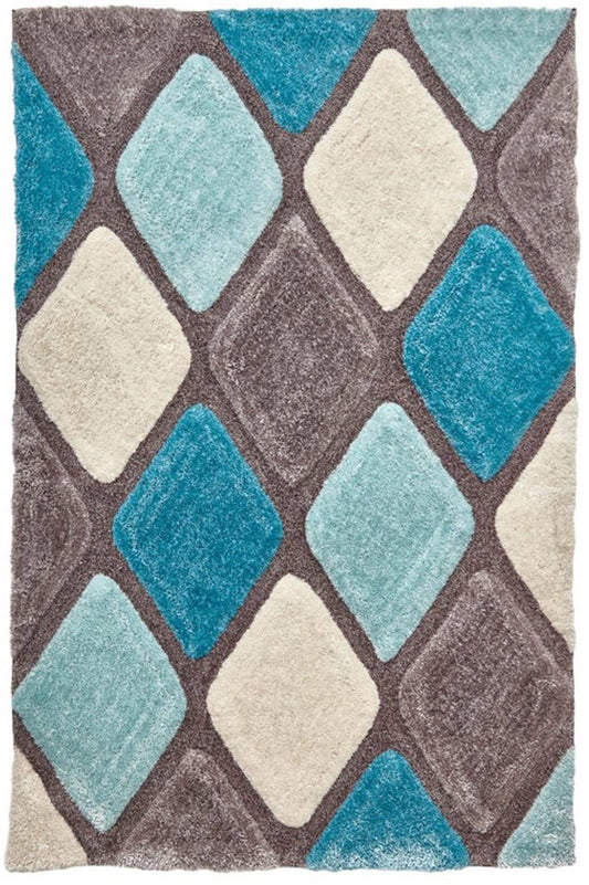 Noble House 9247 - Grey Blue Rug - Love-Rugs