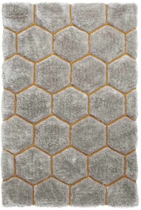 Noble House NH -30782 Grey/Yellow Rug - Love-Rugs