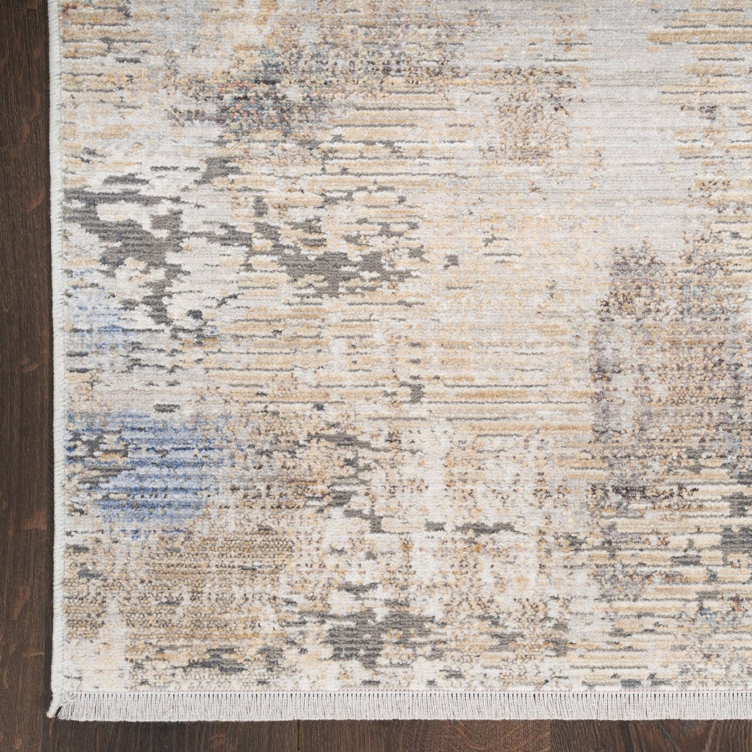 Nourison Abstract Hues ABH01 Beige/Grey Rug - Love-Rugs