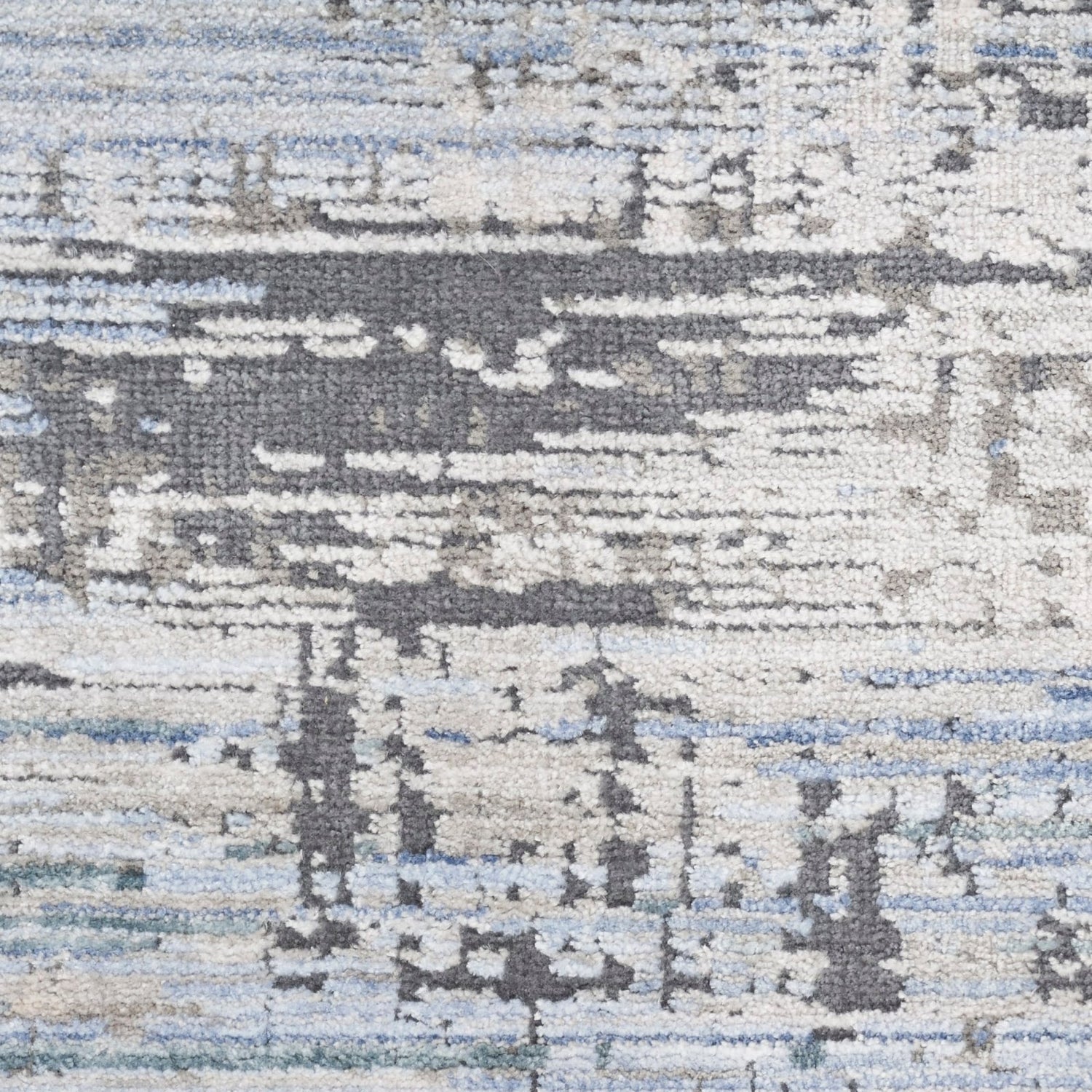 Nourison Abstract Hues ABH02 Blue/Grey Rug - Love-Rugs