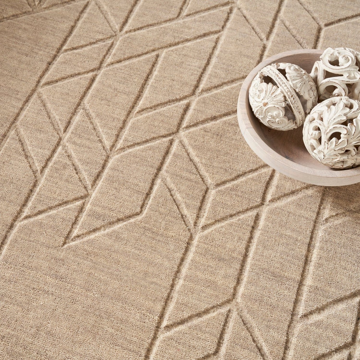 Nourison Alessia ALE01 Beige Rug - Love-Rugs