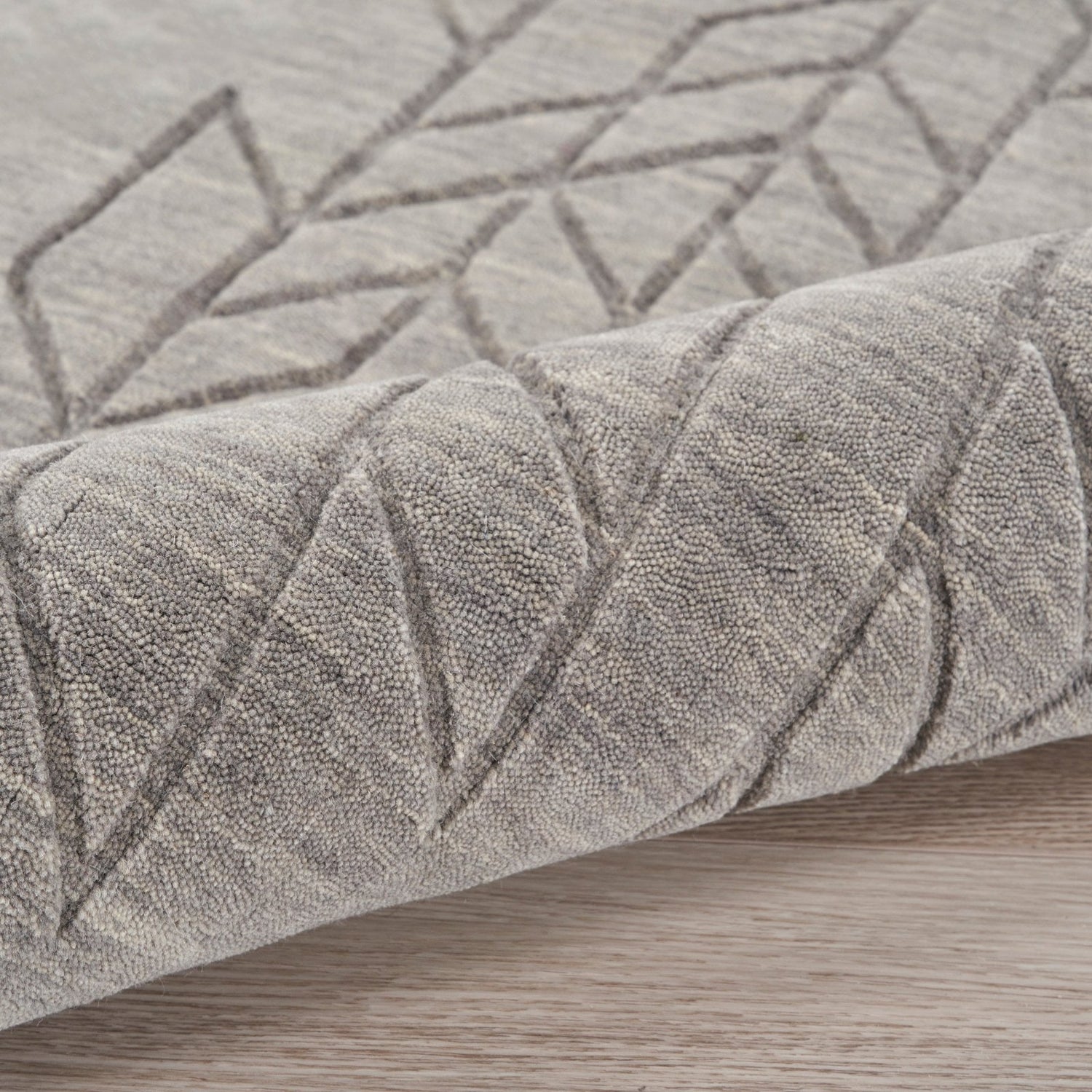 Nourison Alessia ALE01 Grey Rug - Love-Rugs