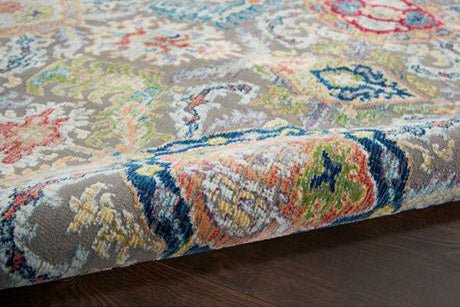 Nourison Ankara ANR12 Grey Multi Rug - Love-Rugs alternate image