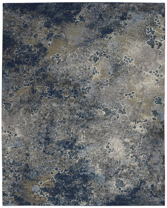 Nourison Artworks ATW02 BLUE/GREY Rug - Love-Rugs