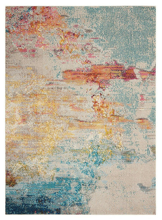 Nourison Celestial CES02 SEALF Sealife Rug - Love-Rugs alternate image