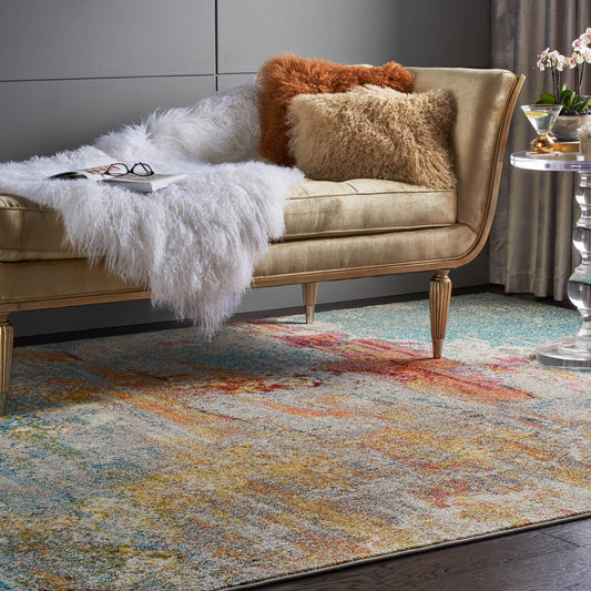 Nourison Celestial CES02 SEALF Sealife Rug - Love-Rugs