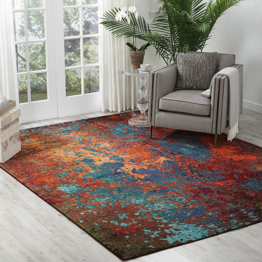 Nourison Celestial CES08 ATLTC Atlantic Rug - Love-Rugs