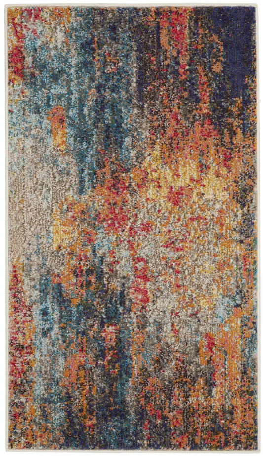 Nourison Celestial CES15 Multicolor Rug - Love-Rugs