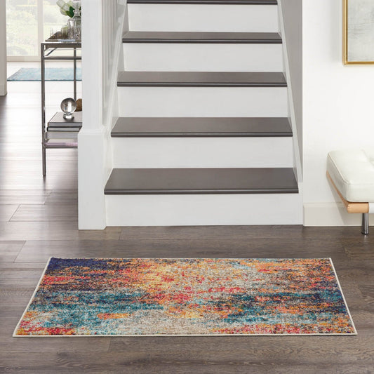 Nourison Celestial CES15 Multicolor Rug - Love-Rugs alternate image
