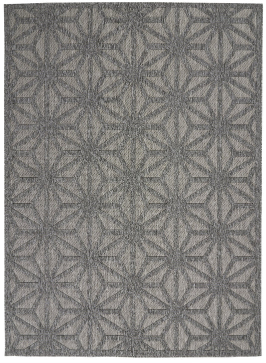 Nourison Cozumel CZM01 Dark Grey Rug - Love-Rugs