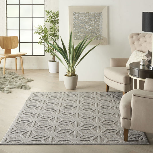 Nourison Cozumel CZM01 Light Grey Rug - Love-Rugs alternate image