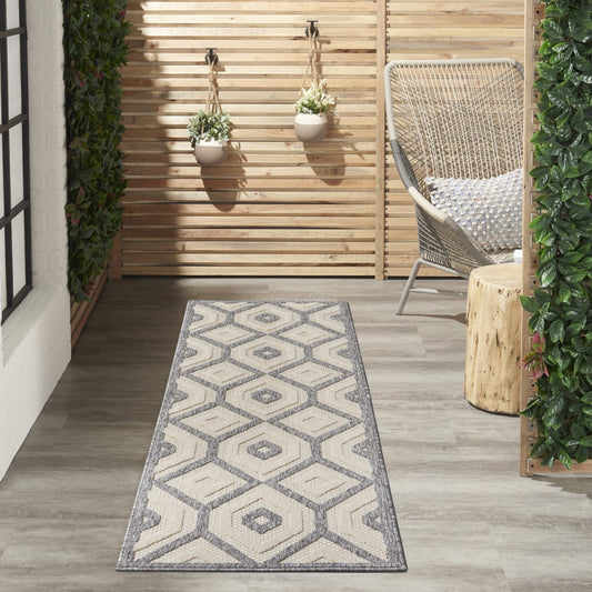 Nourison Cozumel CZM02 Cream Runner Rug - Love-Rugs