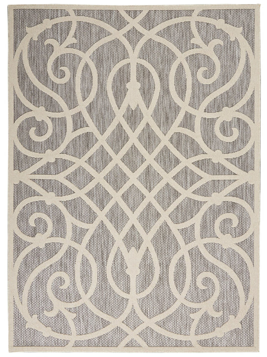 Nourison Cozumel CZM04 Grey Rug - Love-Rugs