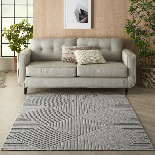 Nourison Cozumel CZM05 Light Grey Rug - Love-Rugs alternate image