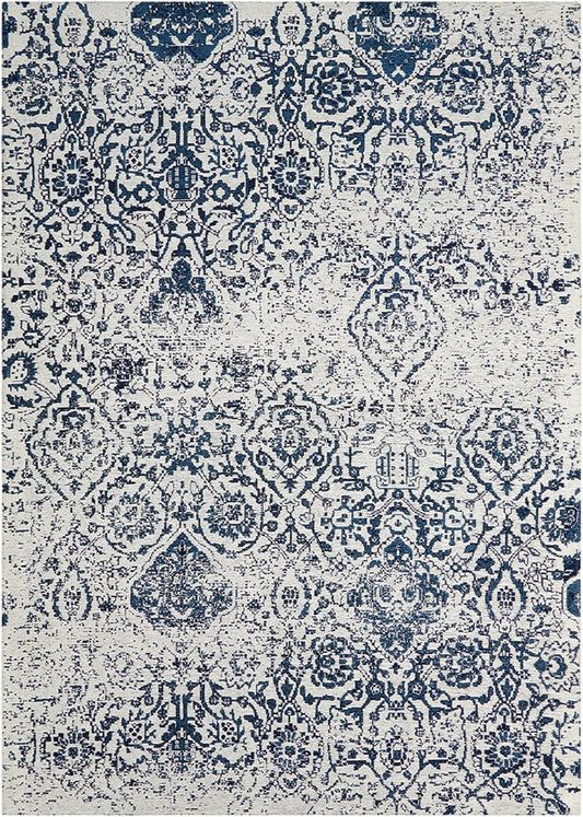 Nourison Damask Ivory Navy DAS06 IVNAV Rug - Love-Rugs alternate image